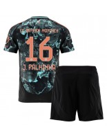 Bayern Munich Joao Palhinha #16 Vieraspaita Lasten 2024-25 Lyhythihainen (+ shortsit)